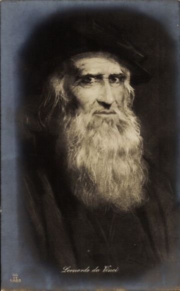 KP malarz Leonardo da Vinci, portret