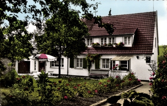 Postcard Oberwiehl Wiehl in the Oberbergischer Kreis, Pension Paul Ringsdorf