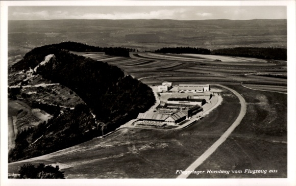 Ak Hornberg in het Zwarte Woud, luchtfoto