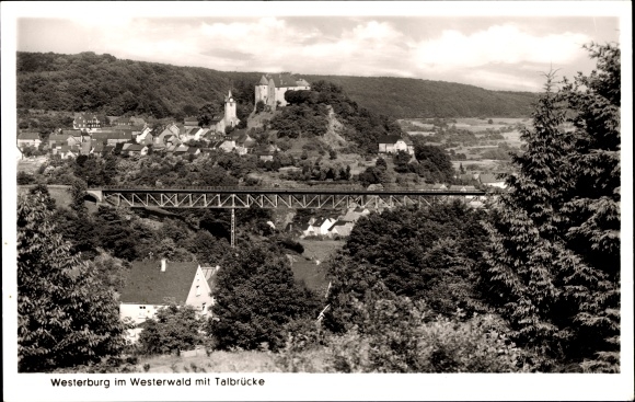 PC Westerburg in the Westerwald, valley bridge