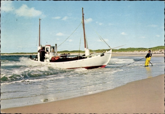 North Sea fishing boat