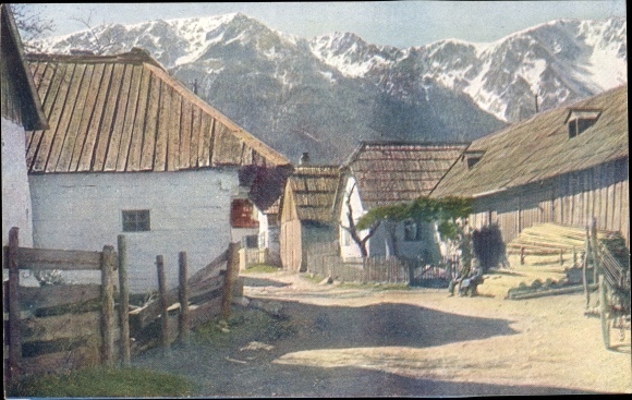 PC Schneebergdörfl Lower Austria, village section
