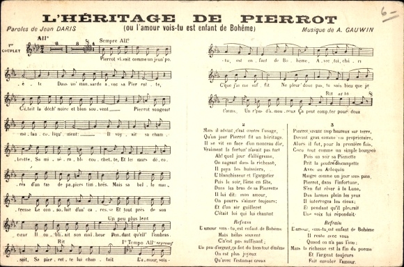 Song Postcard Kaaden, Alfred, Dr Frohnaaer Hammer, The old hammer of Frohnau