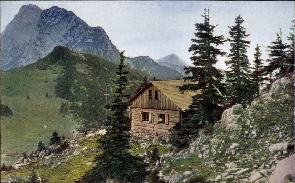 Postcard Admont Styria, Ennstaler Hut