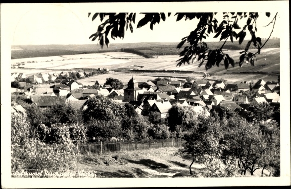 Postcard Ronshausen in Hesse, general view