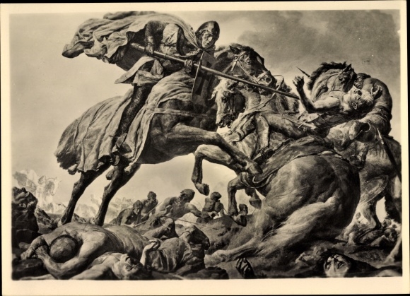 Artist PC Staeger, Ferd., Defense of Eastern ideas