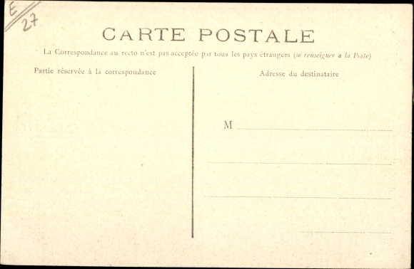 Postcard Cormeilles Eure, La Place