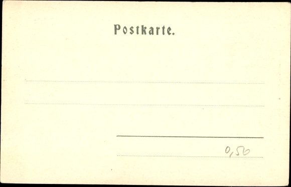 Postcard Dresden Pillnitz, view from Hausberge