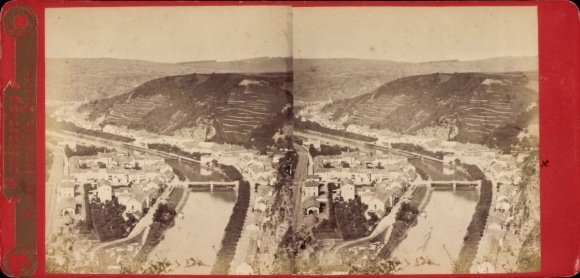 Stereo CdV Ems Kt. Graubünden, Panorama