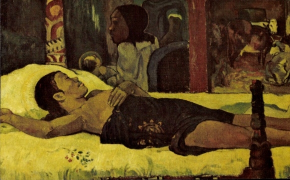 Artist Postcard Gauguin, P., The Birth