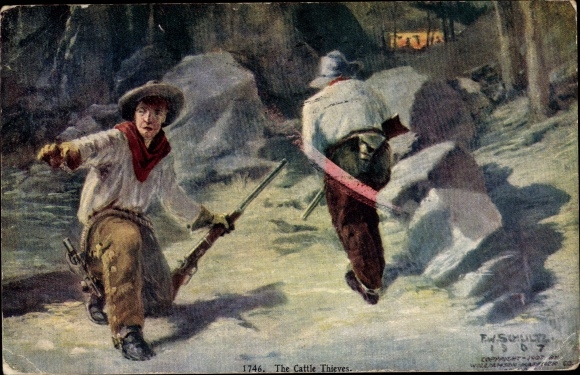 Artist PC Schultz, FW, The Cattle Thieves