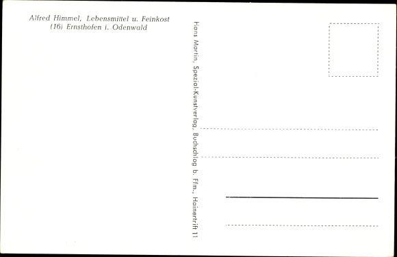 Postcard Ernsthofen in the Odenwald Modautal, general view, tent camp