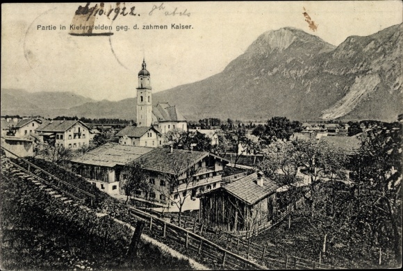 PC Kiefersfelden Upper Bavaria, general view against the tame emperor