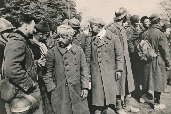 Photo Heinrich Hoffmann, French prisoners of war, colonial fighters, 1940, II WW