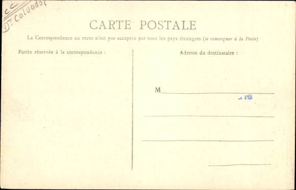 Postcard Luc sur Mer Calvados, The Road to Lion sur Mer, Geschäfte