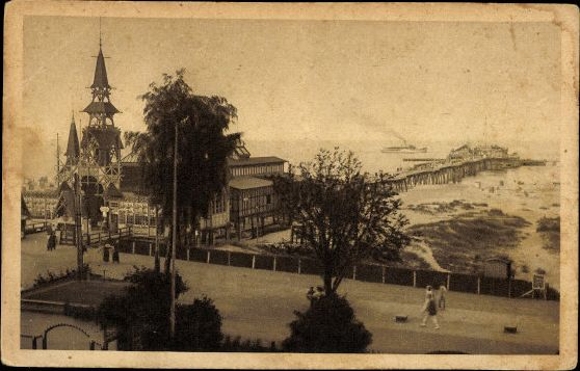 10 alte Ak Ostseebad Heringsdorf auf Usedom, diverse Ansichten