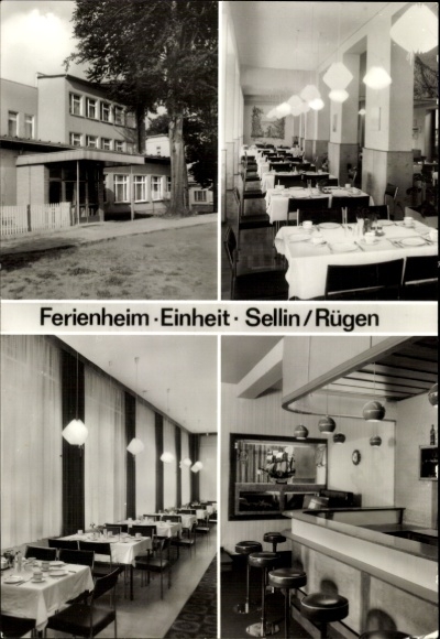 Ak Ostseebad Sellin op Rügen, vakantiehuis Einheit, interieur