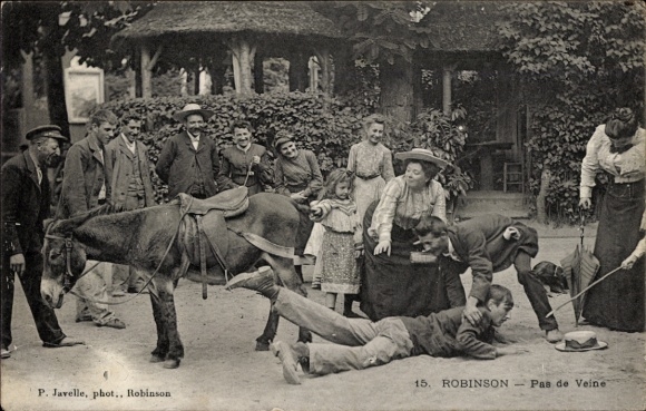Postcard Robinson Hauts de Seine, No Luck
