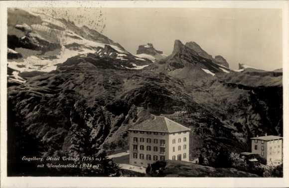 KP Engelberg Canton Obwalden Szwajcaria, Berghotel Trübsee
