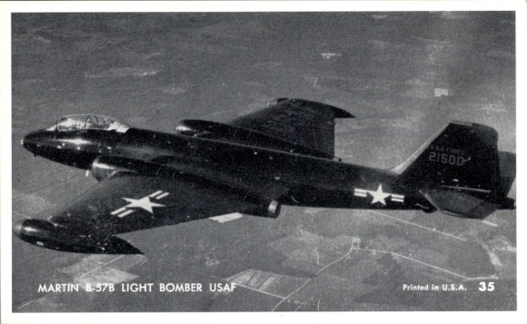 PC Martin B-57B, light bomber USAF