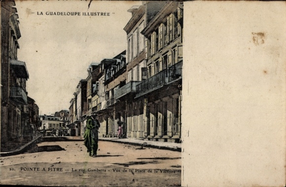 KP Pointe a Pitre Guadeloupe, Rue Gambetta, Place de la Victoire