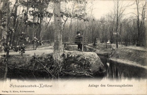 Ak Schwarzenbek in Lauenburg, Kollow, herstellingsoord, instelling