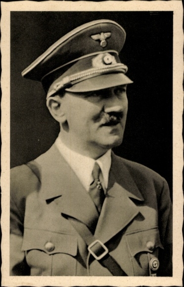 KP Führer i kanclerz Rzeszy Adolf Hitler, portret w mundurze partyjnym