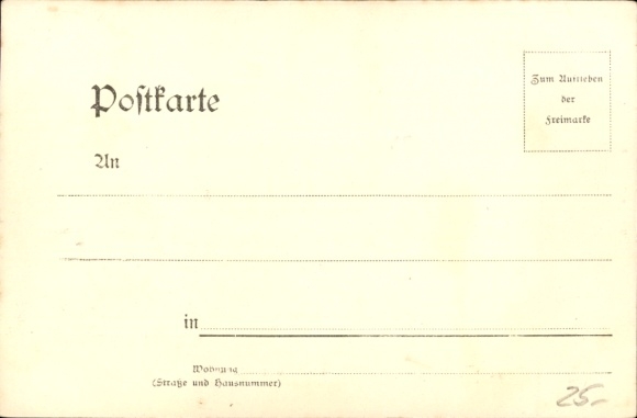 Postcard Berlin Schöneberg Friedenau, Church and School