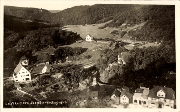Postcard Isenburg im Sayntal Westerwald, general view