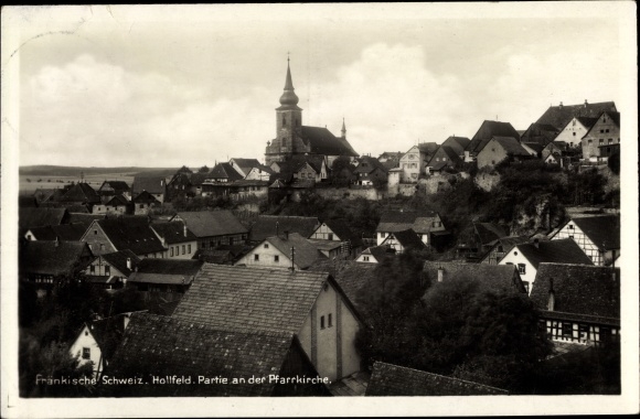 PC Hollfeld in Franconian Switzerland, lot at the parish church