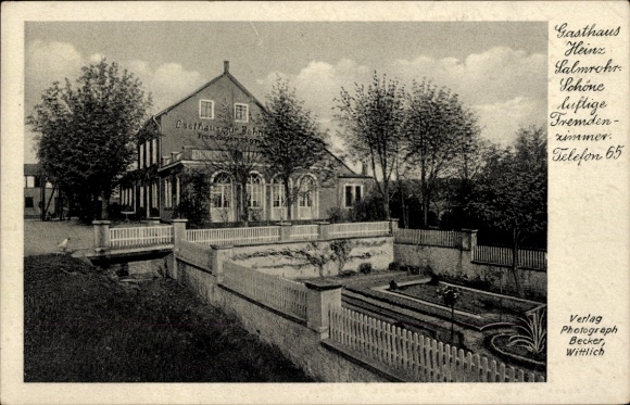 Ak Salmrohr Salmtal in der Eifel, Gasthaus Heinz