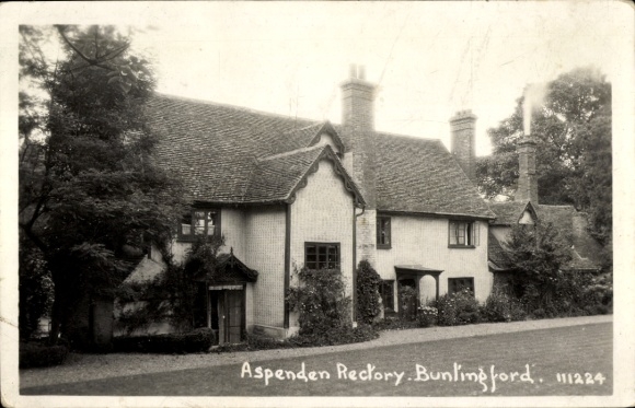 PC Buntingford Hertfordshire England, Aspenden Rectory