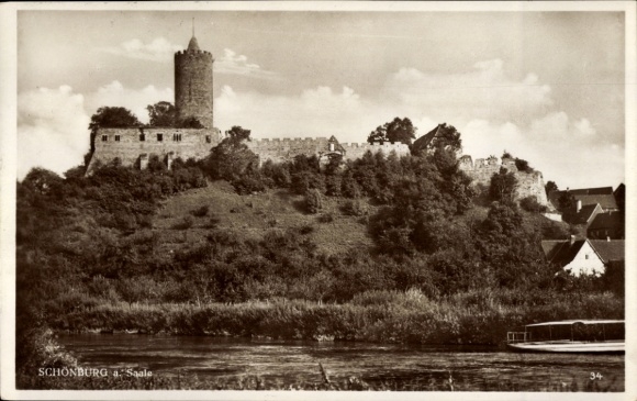 KP Schönburg an der Saale Burgenlandkreis, zamek