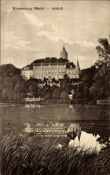 Ak Wiesenburg in der Mark, Kasteel