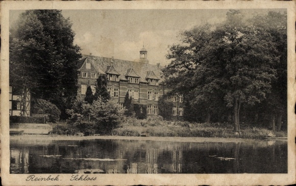 Postcard Reinbek in Schleswig-Holstein, Castle
