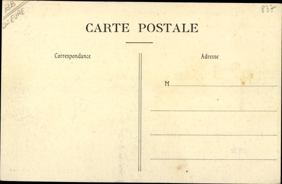 Postcard Bourgtheroulde Eure, Le Chateau