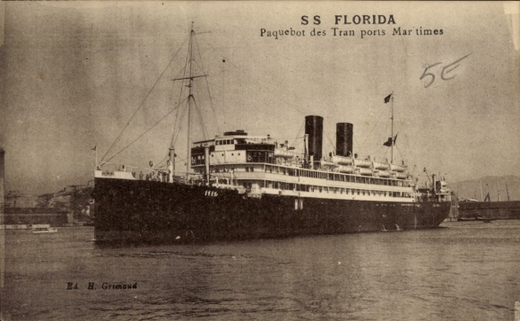 Ak-stoomboot SS Florida, Société Générale des Transports Maritimes