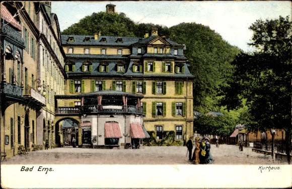 Ak Bad Ems an der Lahn, Kurhaus