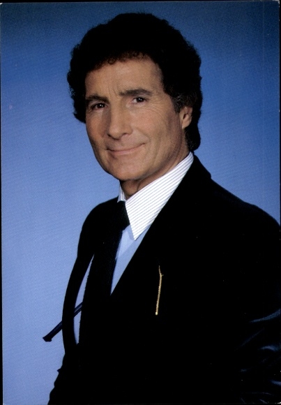 Postcard actor and singer Freddy Quinn, portrait, autograph