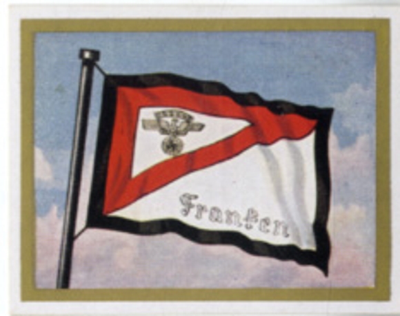 Sammelbild III. Reich Fahnen und Standarten Nr. 70, Buch 1, Kommandoflagge NSKK Motor Brigade