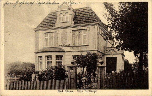 Postcard Bad Eilsen Lower Saxony, Villa Großkopf