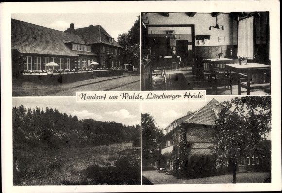 KP Nindorf Hanstedt na Pustaci Lüneburskiej, pensjonat i pensjonat dla jelenia brunatnego