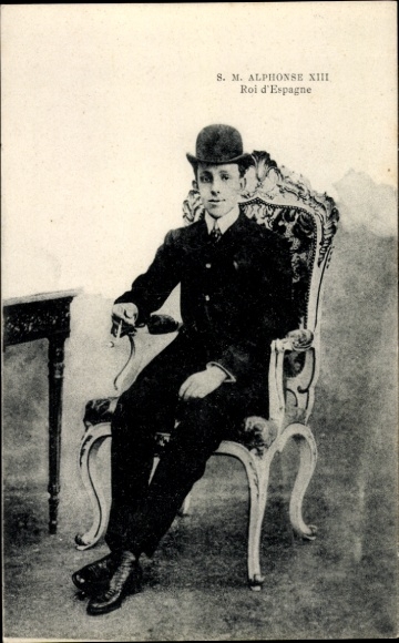 KP Król Hiszpanii Alfons XIII, Portret