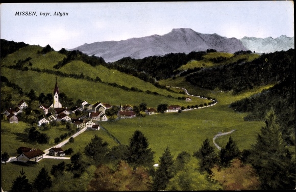 Artist PC Felle, E., Missen im Allgäu, general view