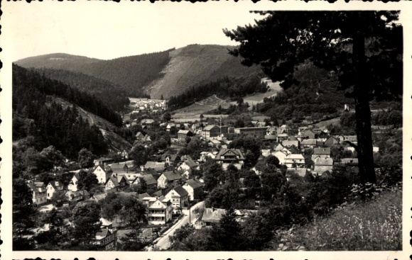 Ak Sitzendorf in Thüringen, Sommerberg, Panorama