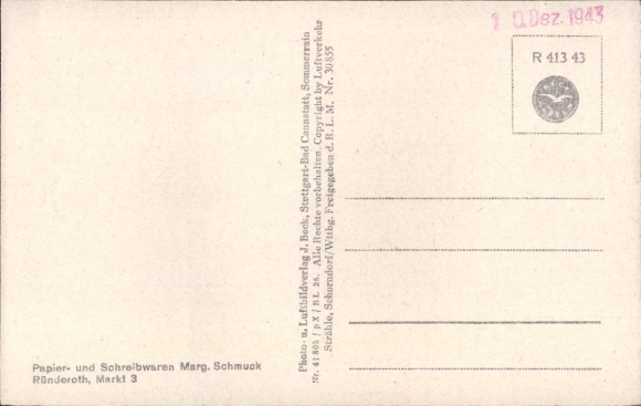 Ak Ründeroth Engelskirchen im Oberbergischen Kreis, Fliegeraufnahme
