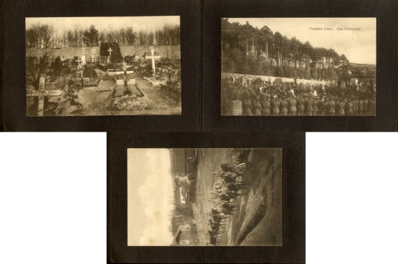 Album 1st World War 50 Postcard of the KS 45th replacement brigade, Sarrebourg Saarburg Lorraine around 1915