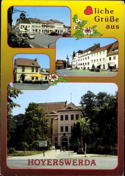 13 old PC Hoyerswerda in Upper Lusatia, various views