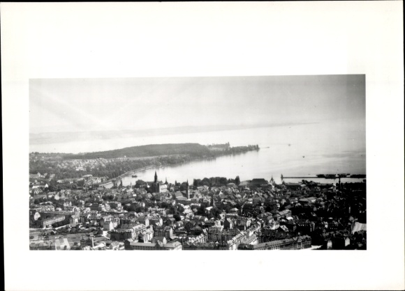 Foto Konstanz am Bodensee, Fliegeraufnahme