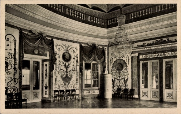 Postcard Würzburg am Main Lower Franconia, Concert Hall, Residence